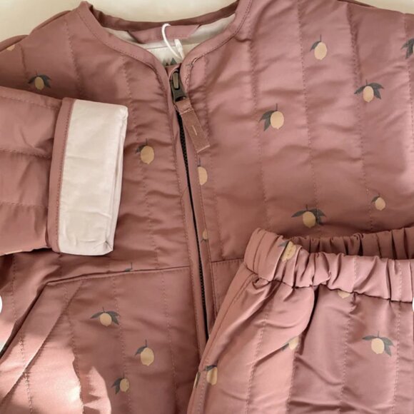 Konges Sløjd - Thermo Jacket Stormy - Brown Lemon | 9-10 years - Picture 3 of 16